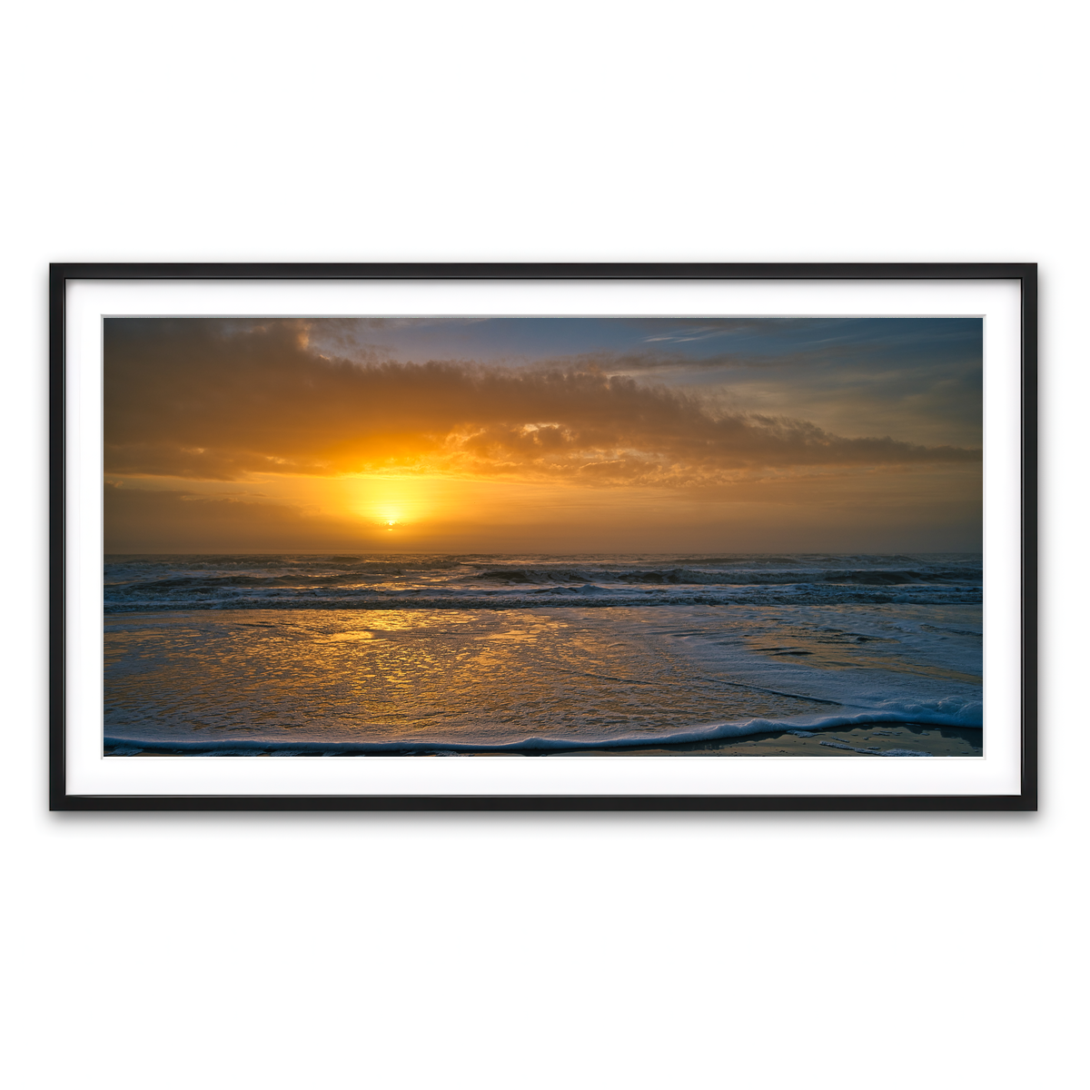 Framed Print 2x1 Black