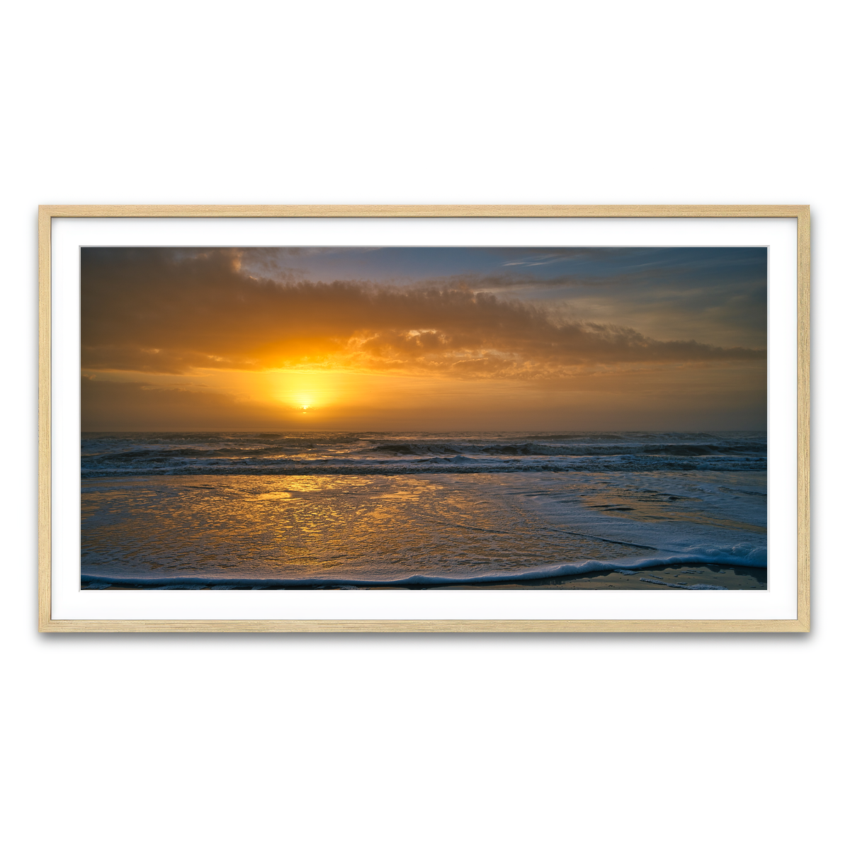 Framed Print 2x1 Natural