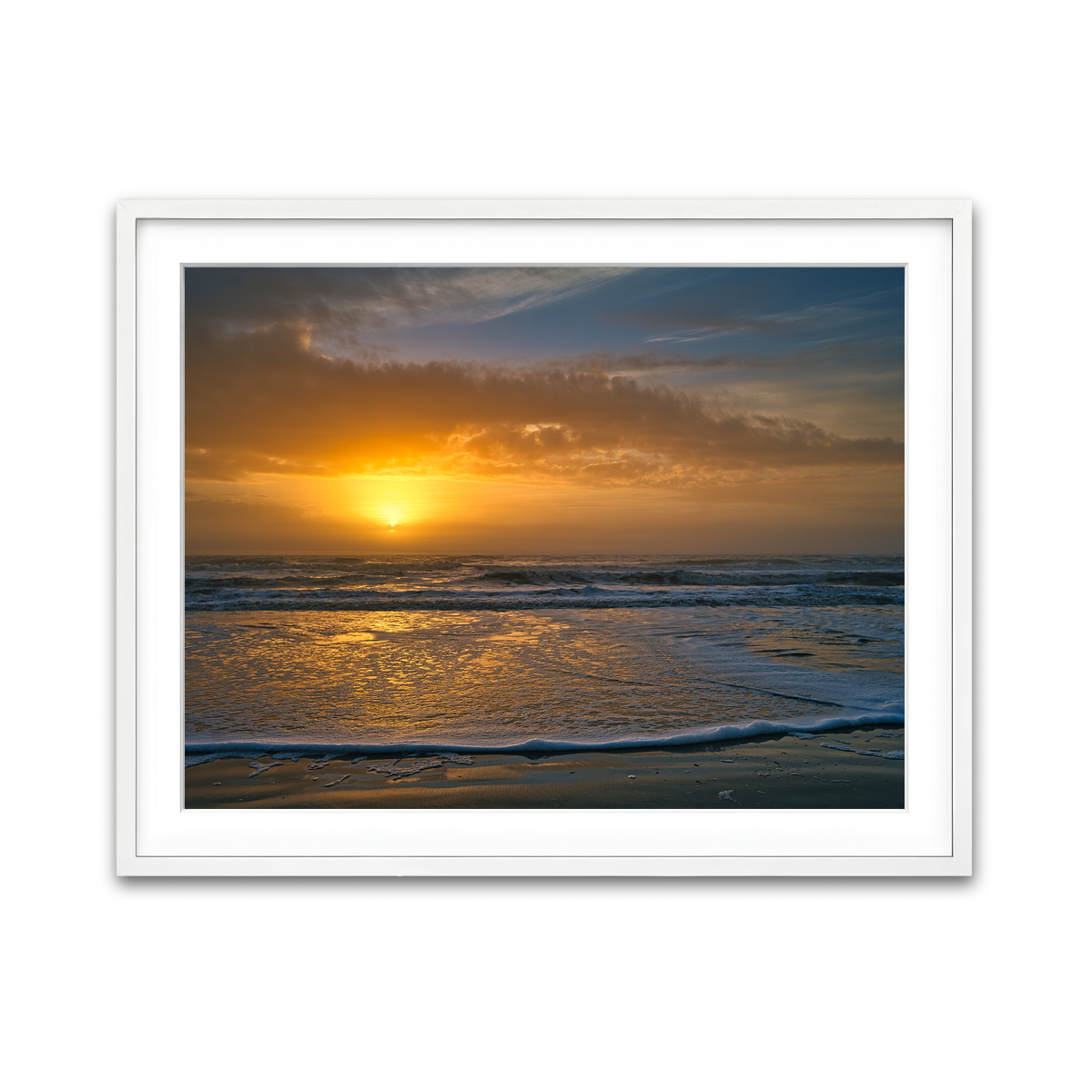 Framed Print 4x3 White