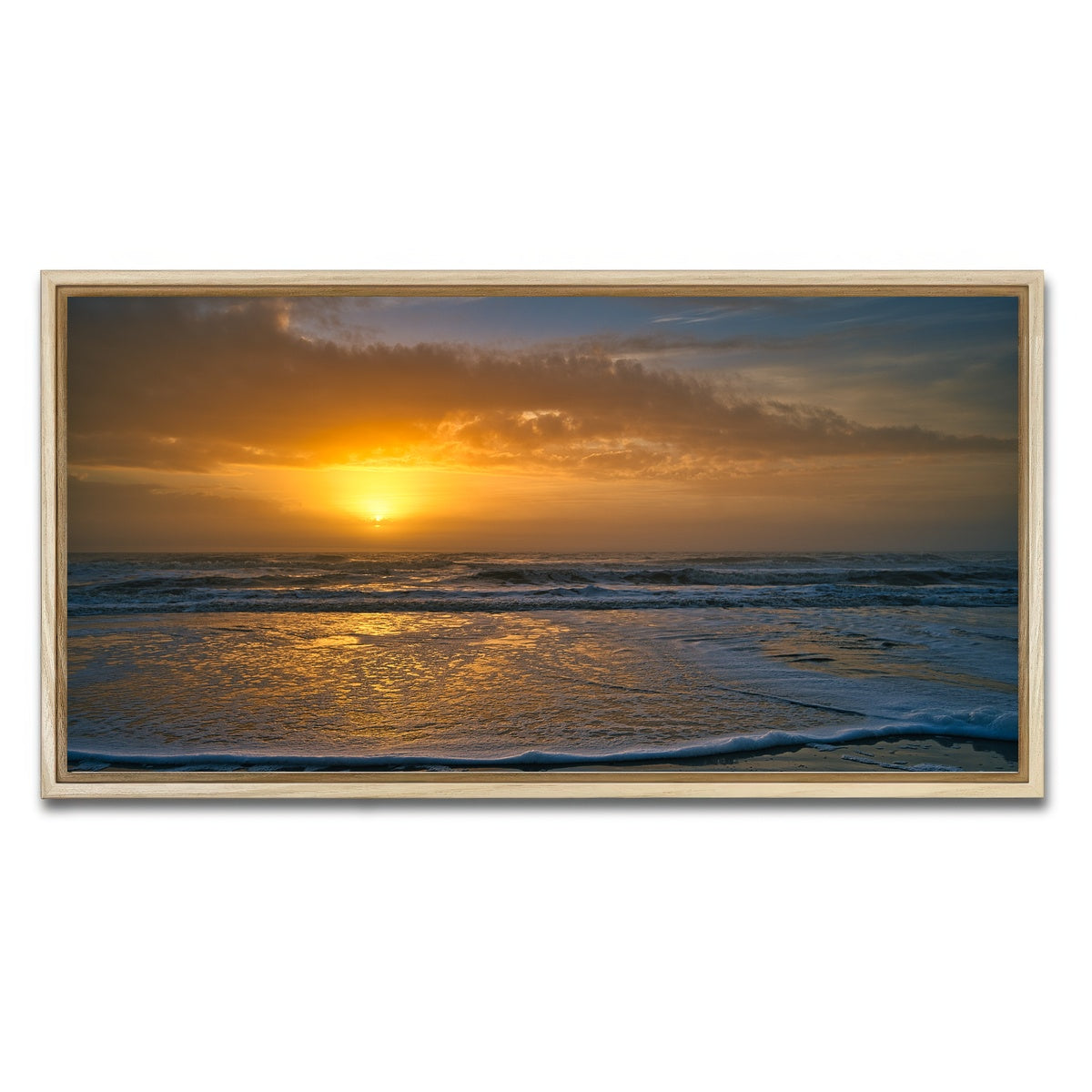 AUTO-MOCKUP WHITE | Hilton Head South Carolina | 1 Piece | Natural Framed Canvas | group=2x1