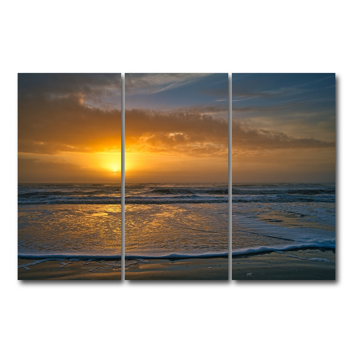 AUTO-MOCKUP WHITE | Hilton Head South Carolina | 3 Piece | Gallery Wrap Canvas | group=12x24