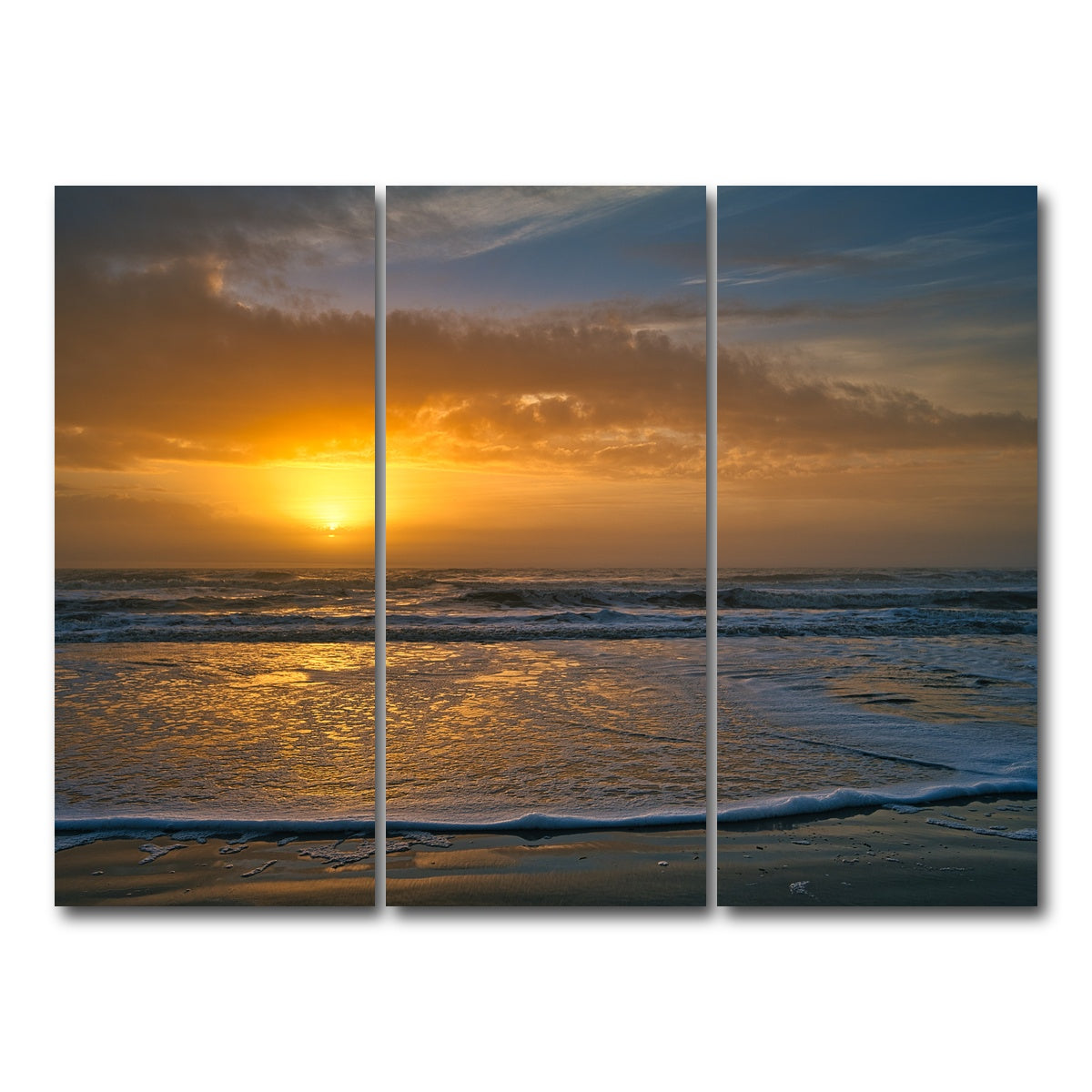 AUTO-MOCKUP WHITE | Hilton Head South Carolina | 3 Piece | Gallery Wrap Canvas | group=8x18