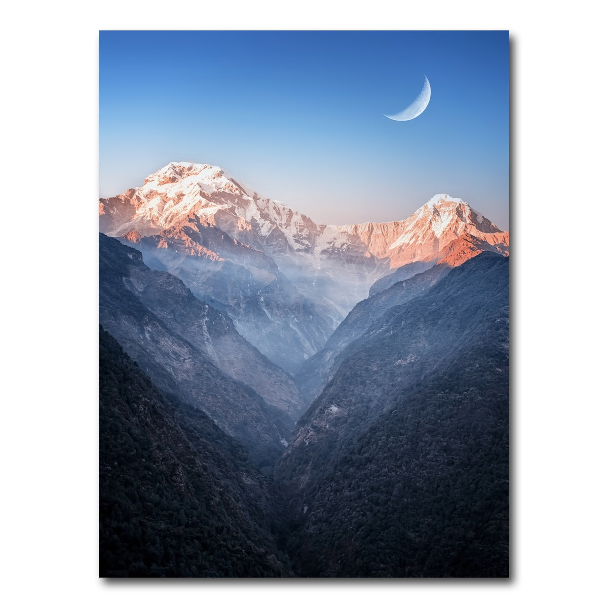 AUTO-MOCKUP WHITE | Himalayan Moonrise | 1 Piece | Gallery Wrap Canvas | group=3x4