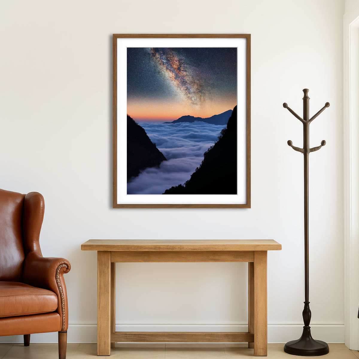 AUTO-MOCKUP ROOM | Himalayan Night Wall Art