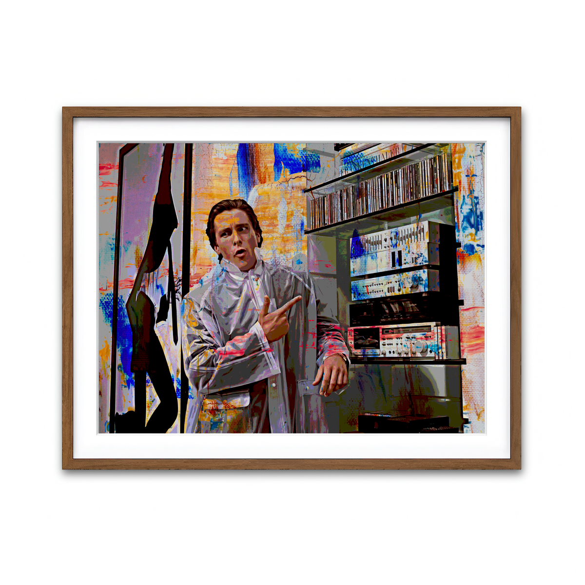 Framed Print 4x3 Walnut