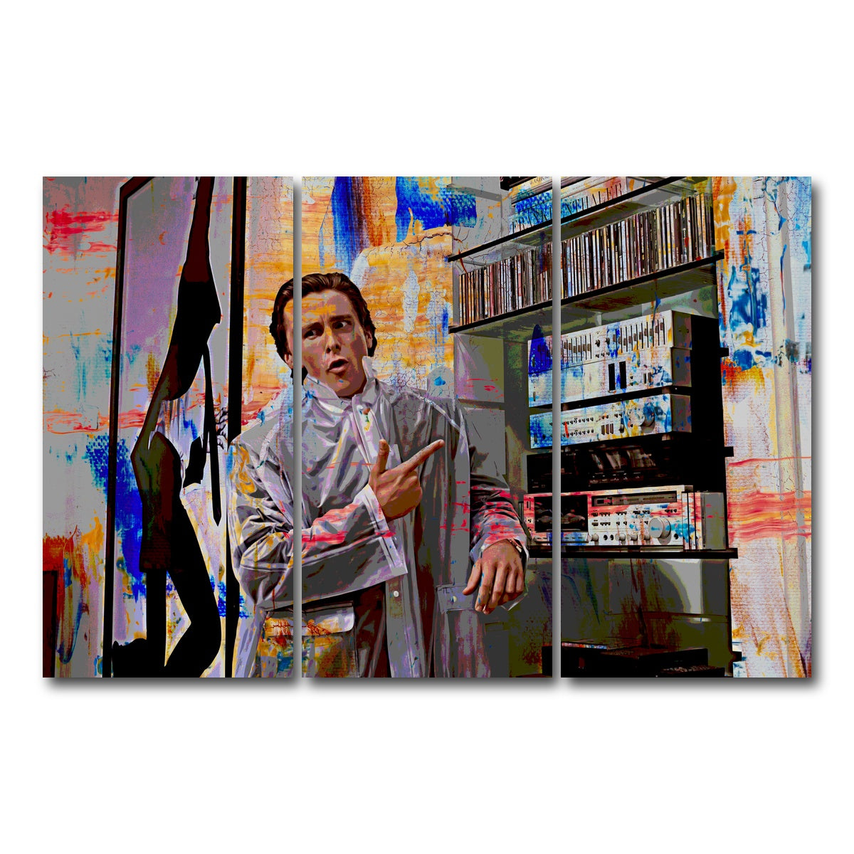 AUTO-MOCKUP WHITE | Hip to Be Square | 3 Piece | Gallery Wrap Canvas | group=12x24