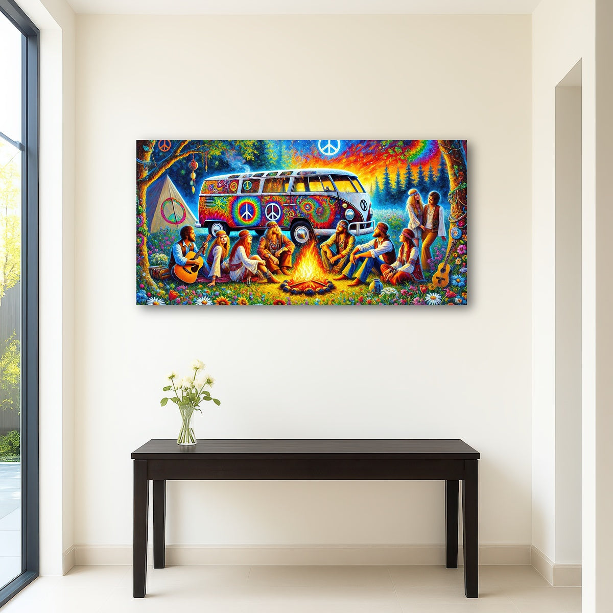 AUTO-MOCKUP ROOM | Hippie Campfire