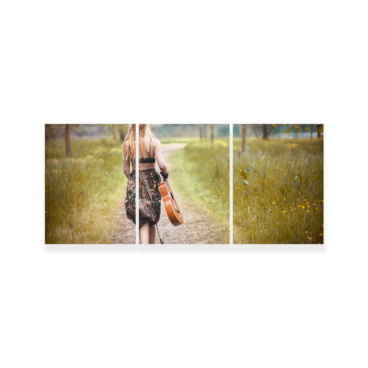 Hippie Woman Wall Art