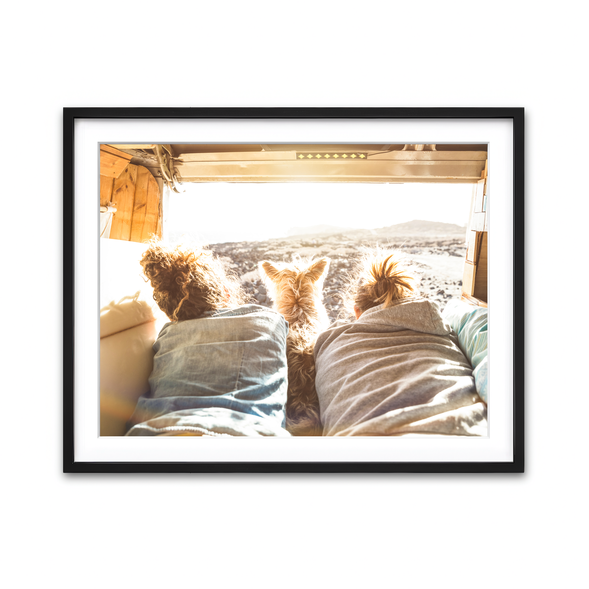 Framed Print 4x3 Black