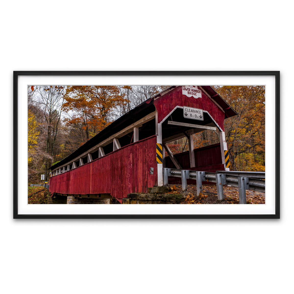 Framed Print 2x1 Black