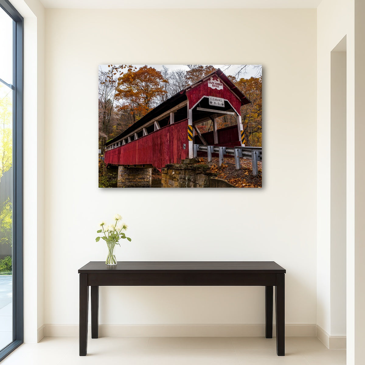 AUTO-MOCKUP ROOM | Historic Lower Humbert Covered Bridge