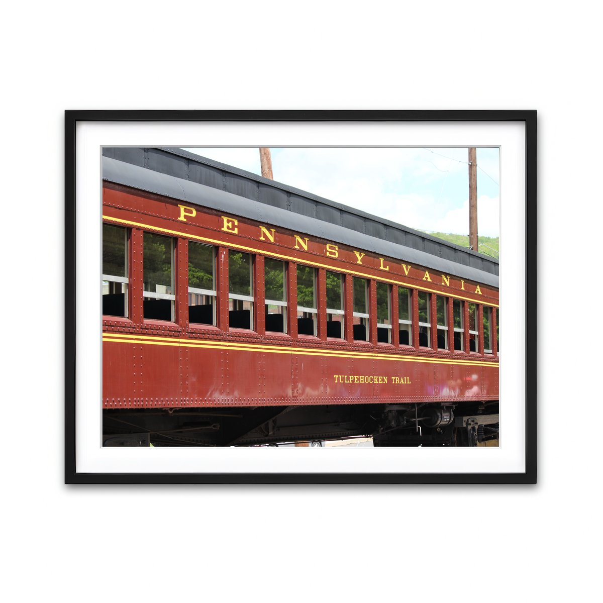 Framed Print 4x3 Black