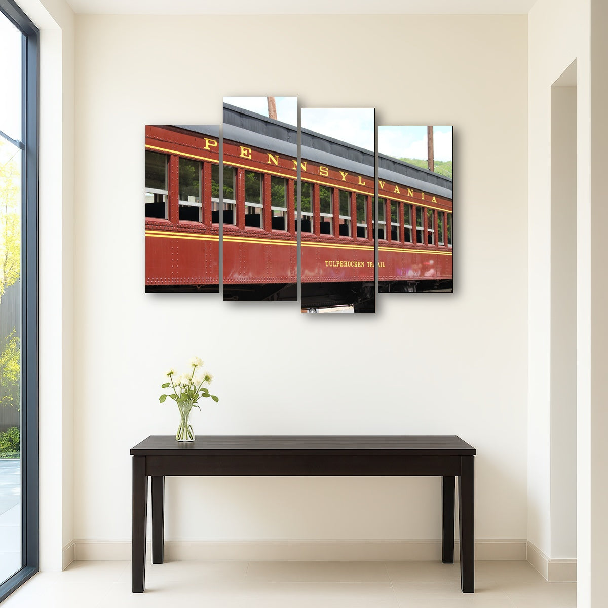 AUTO-MOCKUP ROOM | Historic railroad car