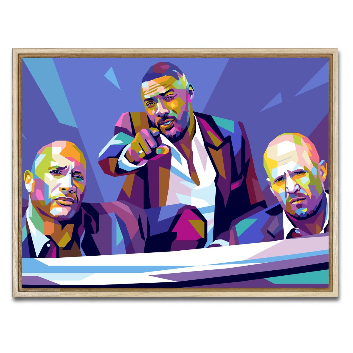 AUTO-MOCKUP WHITE | Hobbs & Shaw | 1 Piece | Natural Framed Canvas | group=4x3