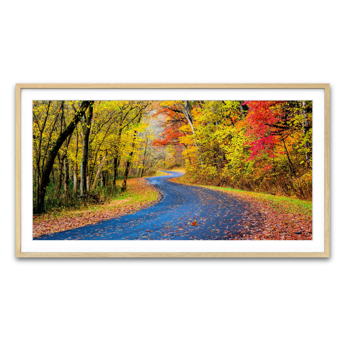 Framed Print 2x1 Natural