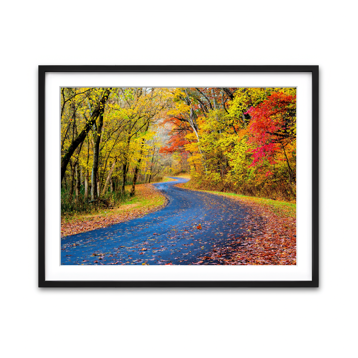 Framed Print 4x3 Black