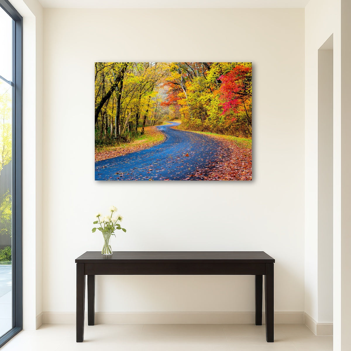 AUTO-MOCKUP ROOM | Hocking Hills fall foliage