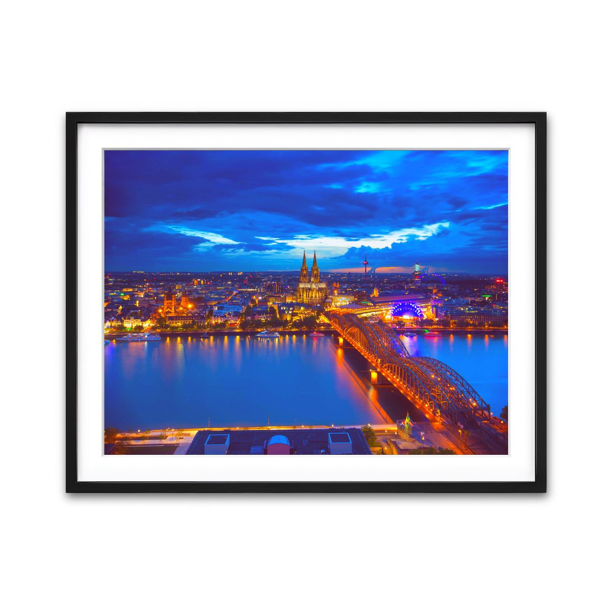 Framed Print 4x3 Black