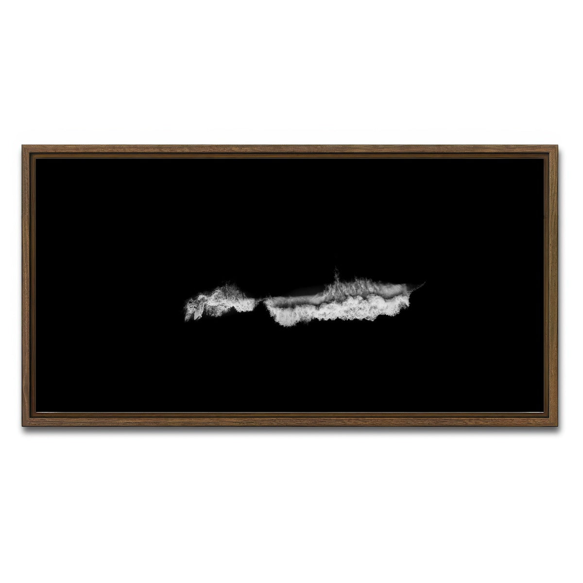 AUTO-MOCKUP WHITE | Hold | 1 Piece | Walnut Framed Canvas | group=2x1
