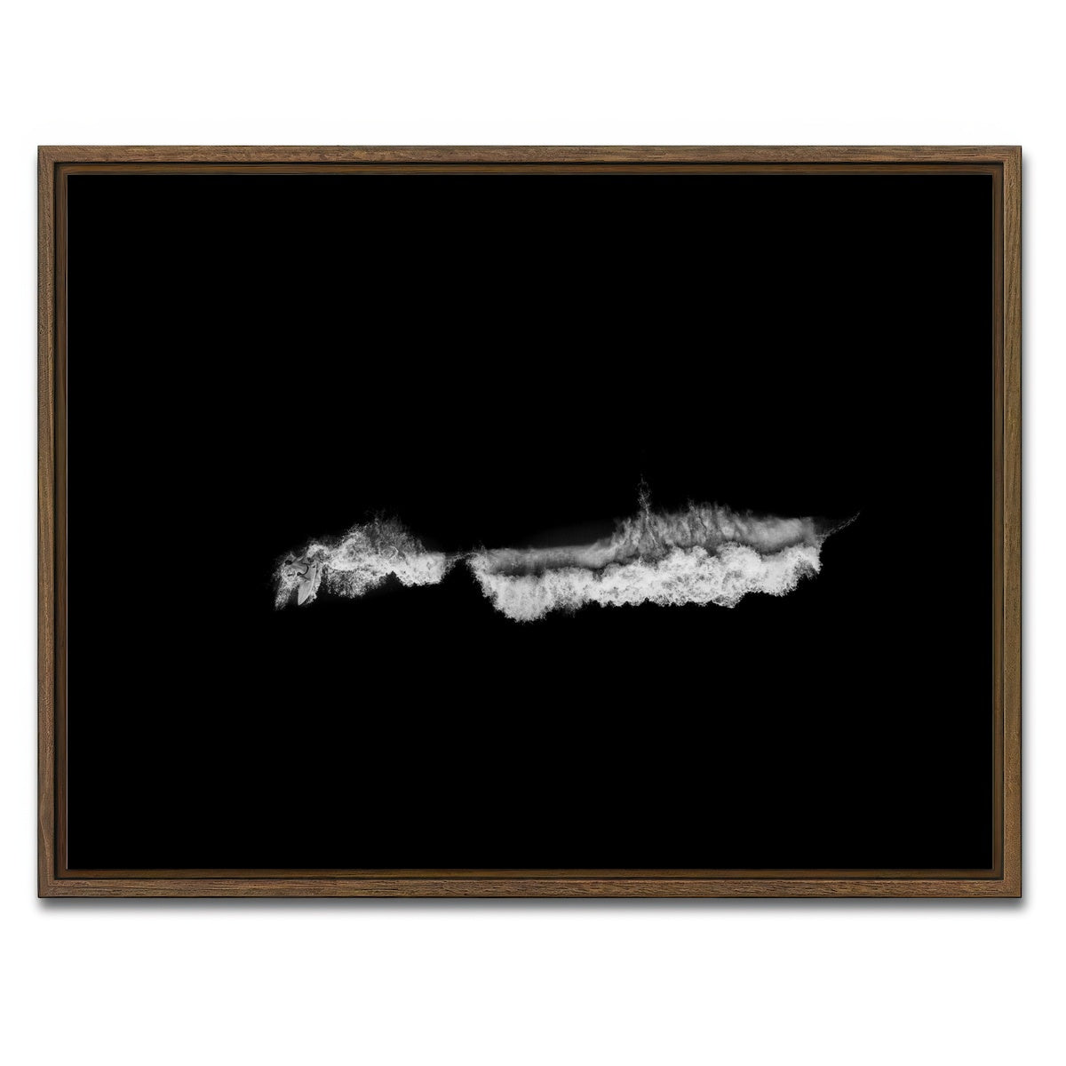 AUTO-MOCKUP WHITE | Hold | 1 Piece | Walnut Framed Canvas | group=4x3