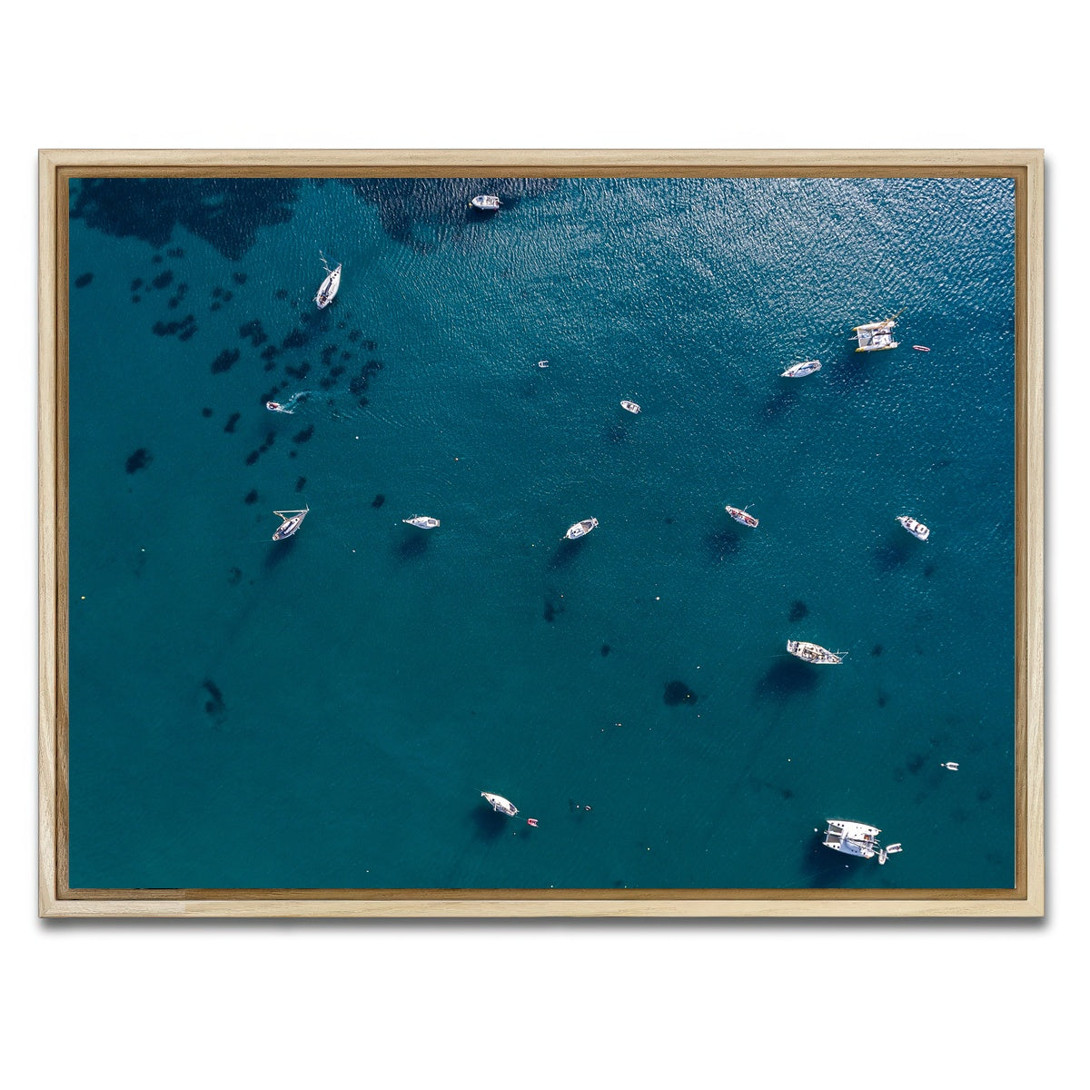 AUTO-MOCKUP WHITE | Holiday on the Water | 1 Piece | Natural Framed Canvas | group=4x3