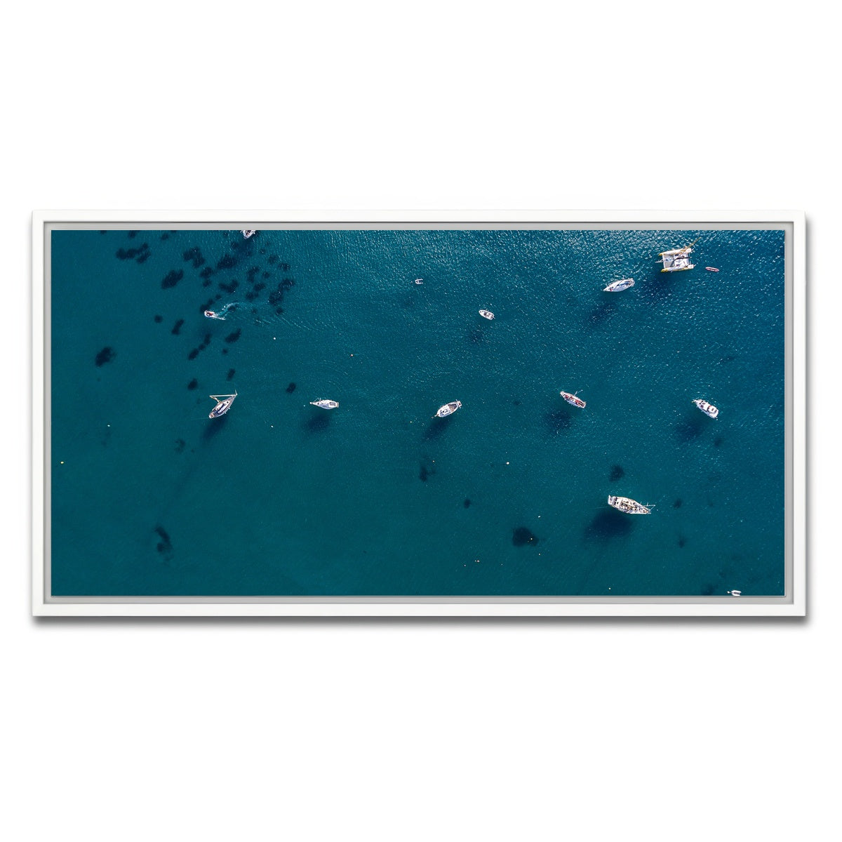 AUTO-MOCKUP WHITE | Holiday on the Water | 1 Piece | White Framed Canvas | group=2x1
