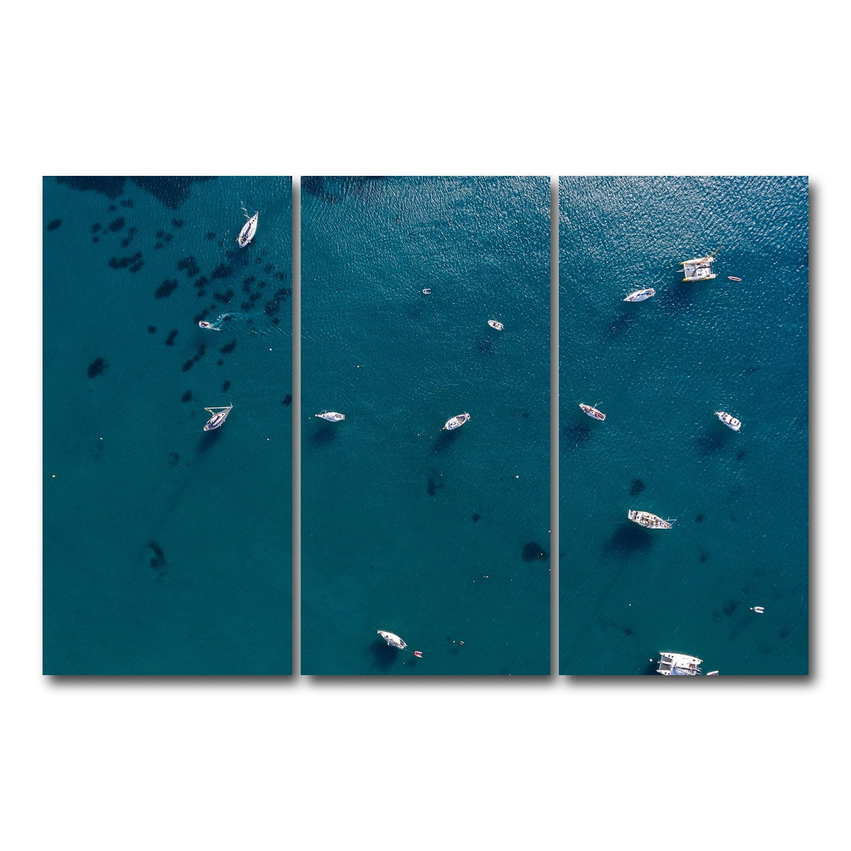 AUTO-MOCKUP WHITE | Holiday on the Water | 3 Piece | Gallery Wrap Canvas | group=12x24
