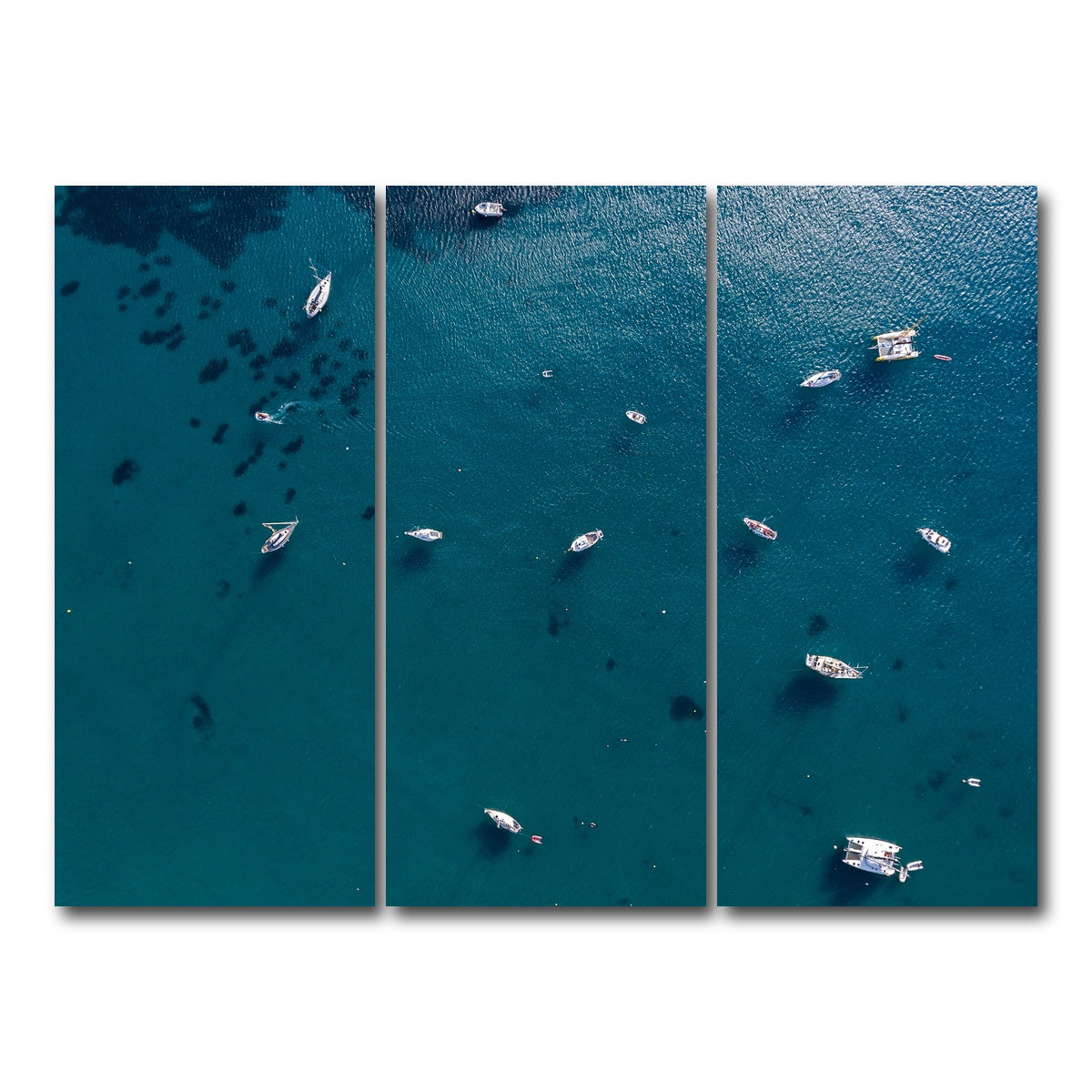AUTO-MOCKUP WHITE | Holiday on the Water | 3 Piece | Gallery Wrap Canvas | group=8x18