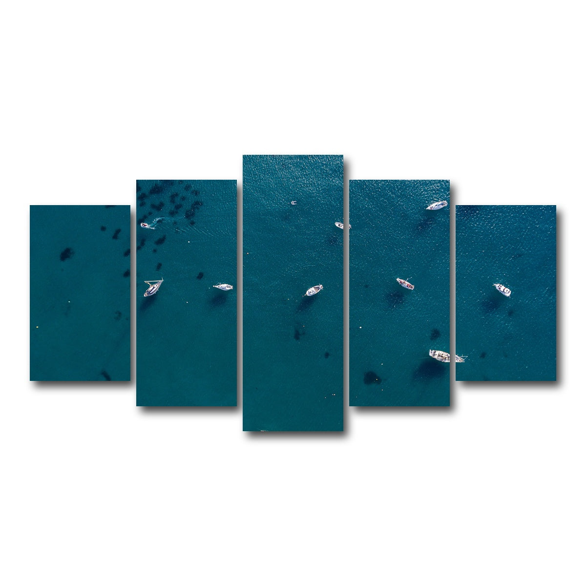 AUTO-MOCKUP WHITE | Holiday on the Water | 5 Piece | Gallery Wrap Canvas | group=5_normal