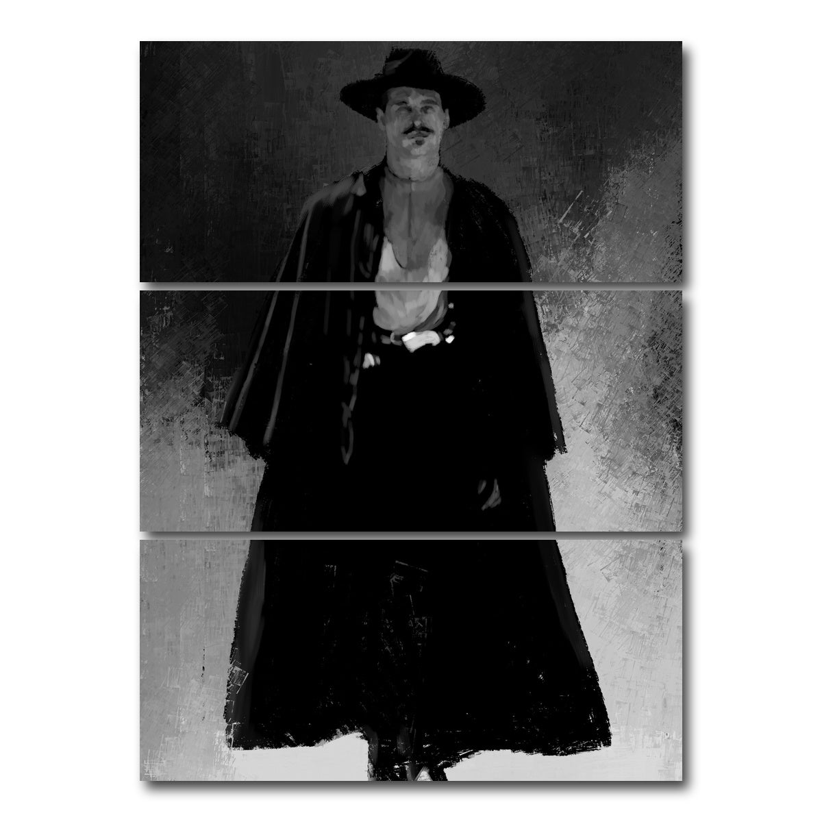 AUTO-MOCKUP WHITE | Holliday | 3 Piece | Gallery Wrap Canvas | group=8x18_stacked