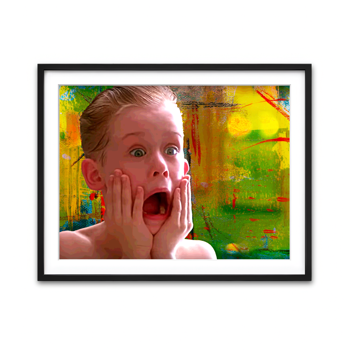 Framed Print 4x3 Black