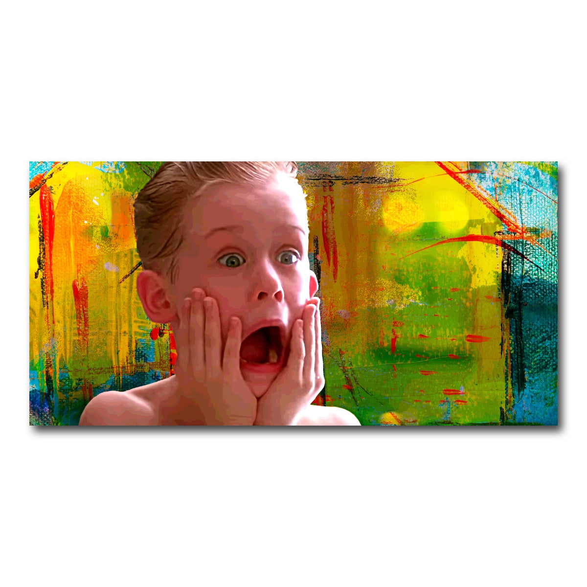 AUTO-MOCKUP WHITE | Home Alone Aftershave | 1 Piece | Gallery Wrap Canvas | group=2x1