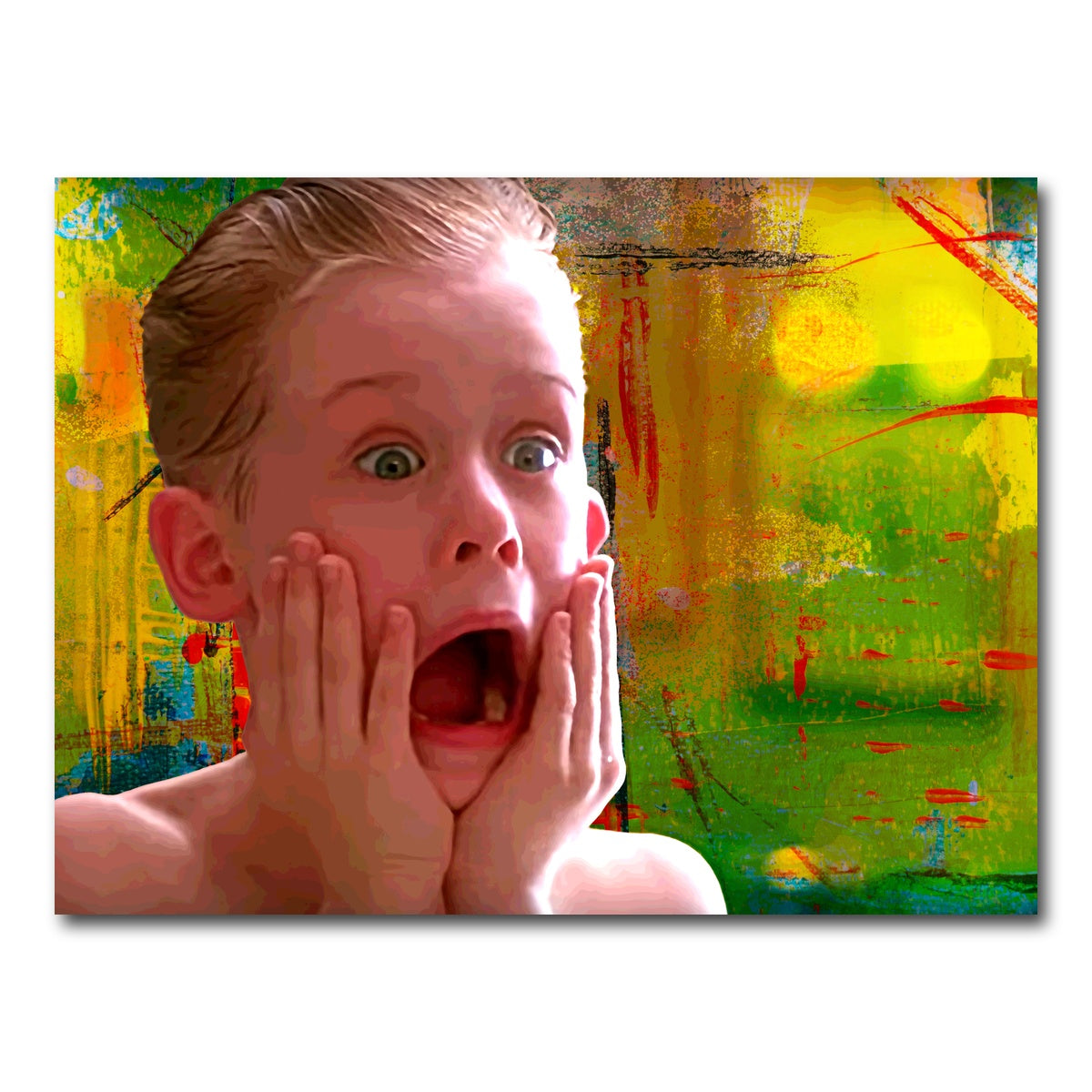 AUTO-MOCKUP WHITE | Home Alone Aftershave | 1 Piece | Gallery Wrap Canvas | group=4x3