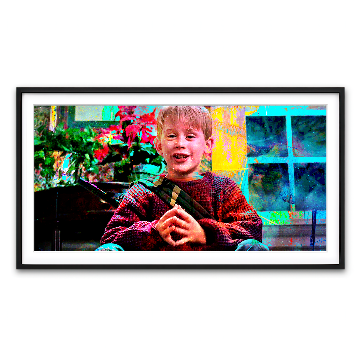 Framed Print 2x1 Black