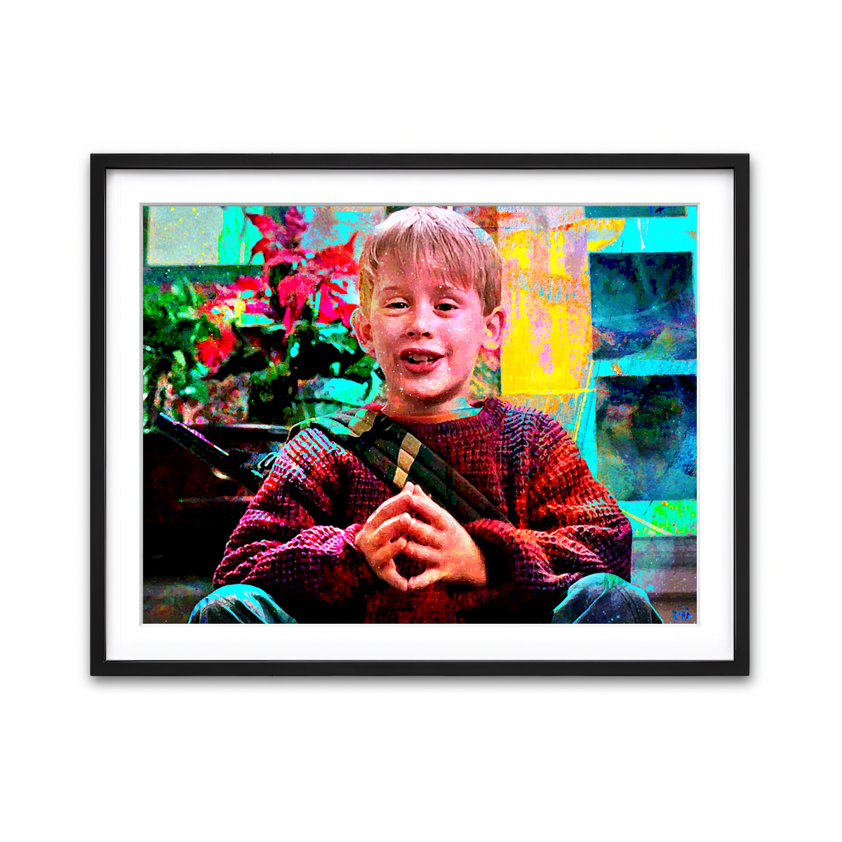 Framed Print 4x3 Black