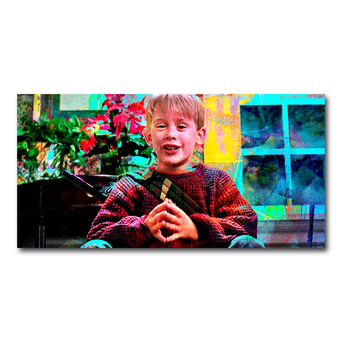 AUTO-MOCKUP WHITE | Home Alone | 1 Piece | Gallery Wrap Canvas | group=2x1