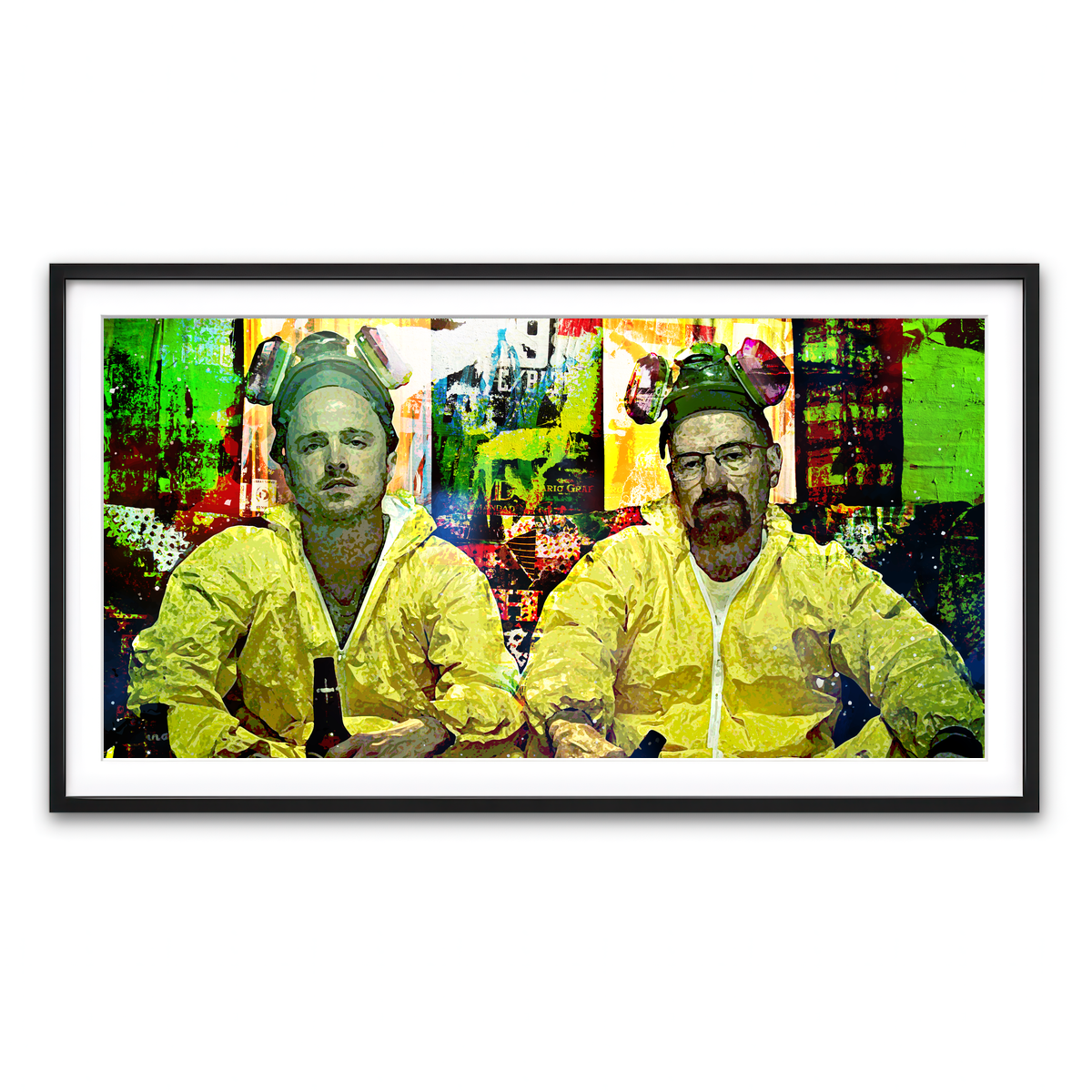 Framed Print 2x1 Black