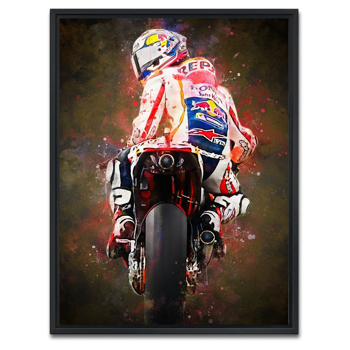 AUTO-MOCKUP WHITE | Honda | 1 Piece | Black Framed Canvas | group=3x4