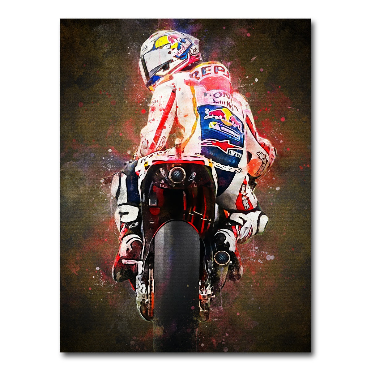 AUTO-MOCKUP WHITE | Honda | 1 Piece | Gallery Wrap Canvas | group=3x4