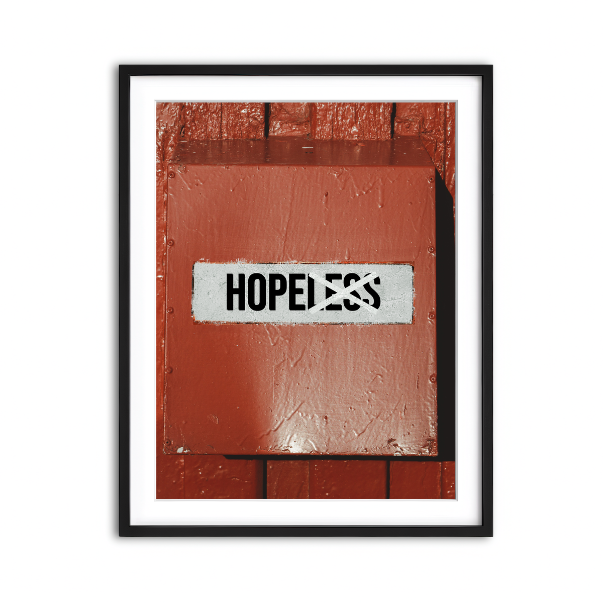 Framed Print 3x4 Black