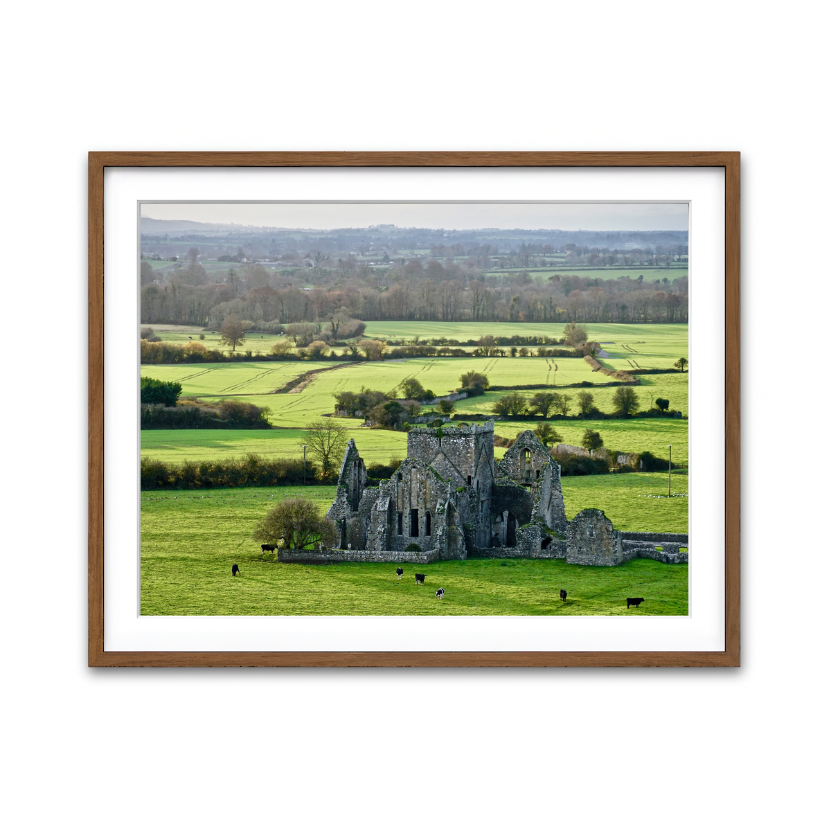 Framed Print 4x3 Walnut