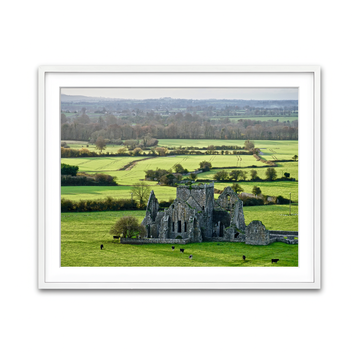 Framed Print 4x3 White