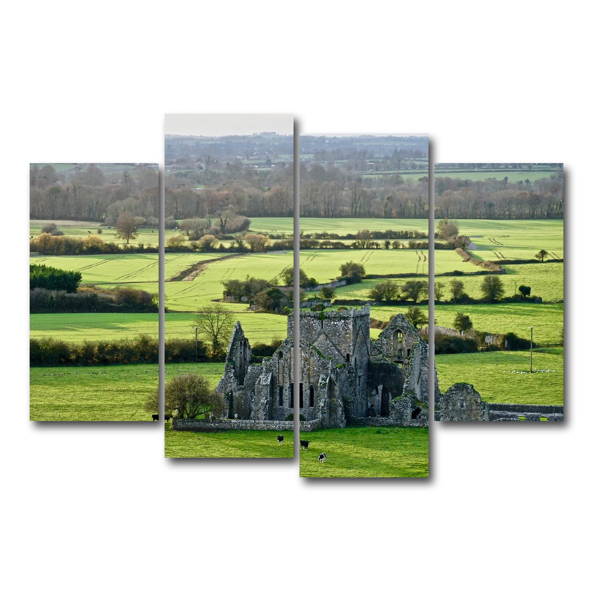 AUTO-MOCKUP WHITE | Hore Abbey, Ireland | 4 Piece | Gallery Wrap Canvas | group=4_short