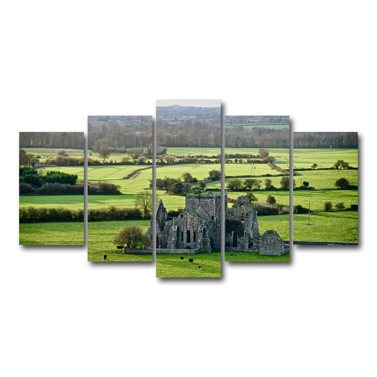 AUTO-MOCKUP WHITE | Hore Abbey, Ireland | 5 Piece | Gallery Wrap Canvas | group=5_normal