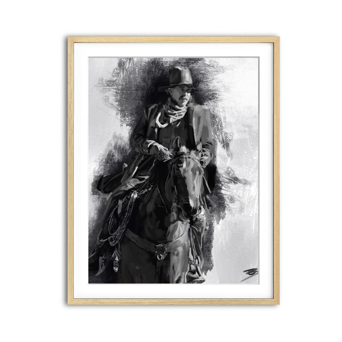 Framed Print 3x4 Natural