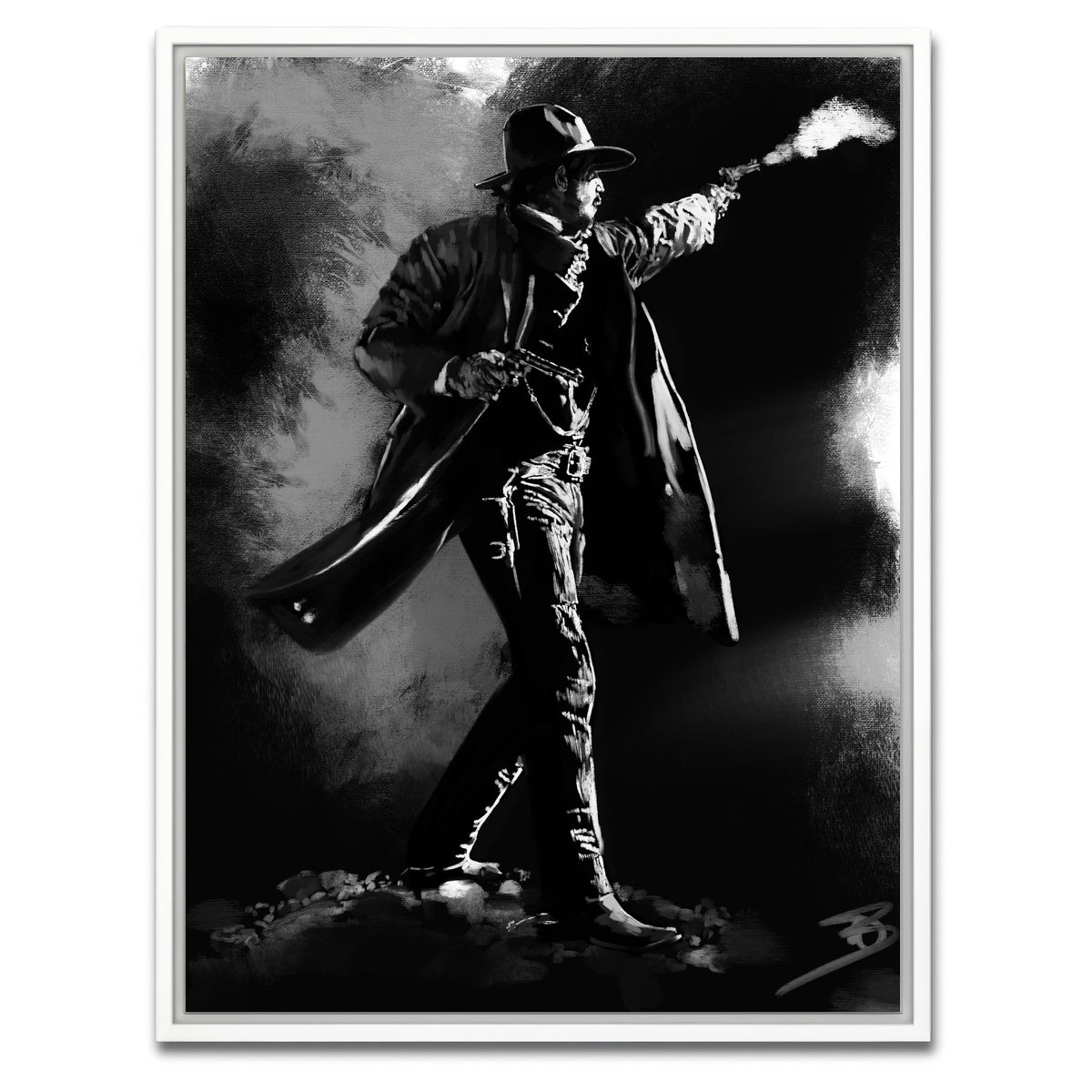 AUTO-MOCKUP WHITE | Horizon | 1 Piece | White Framed Canvas | group=3x4