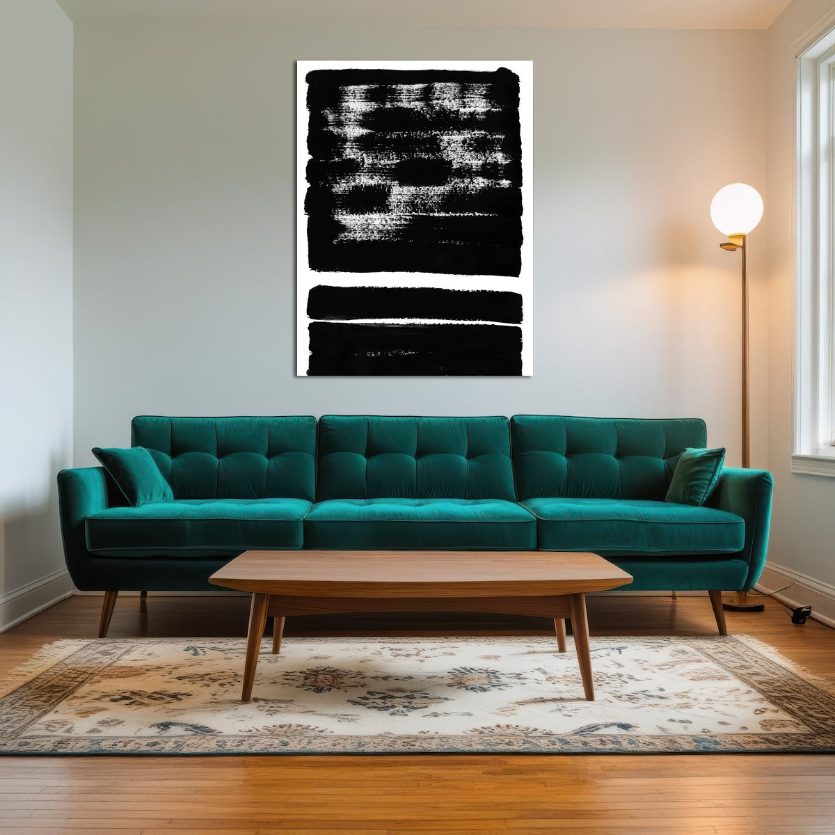 AUTO-MOCKUP ROOM | Horizontal Black