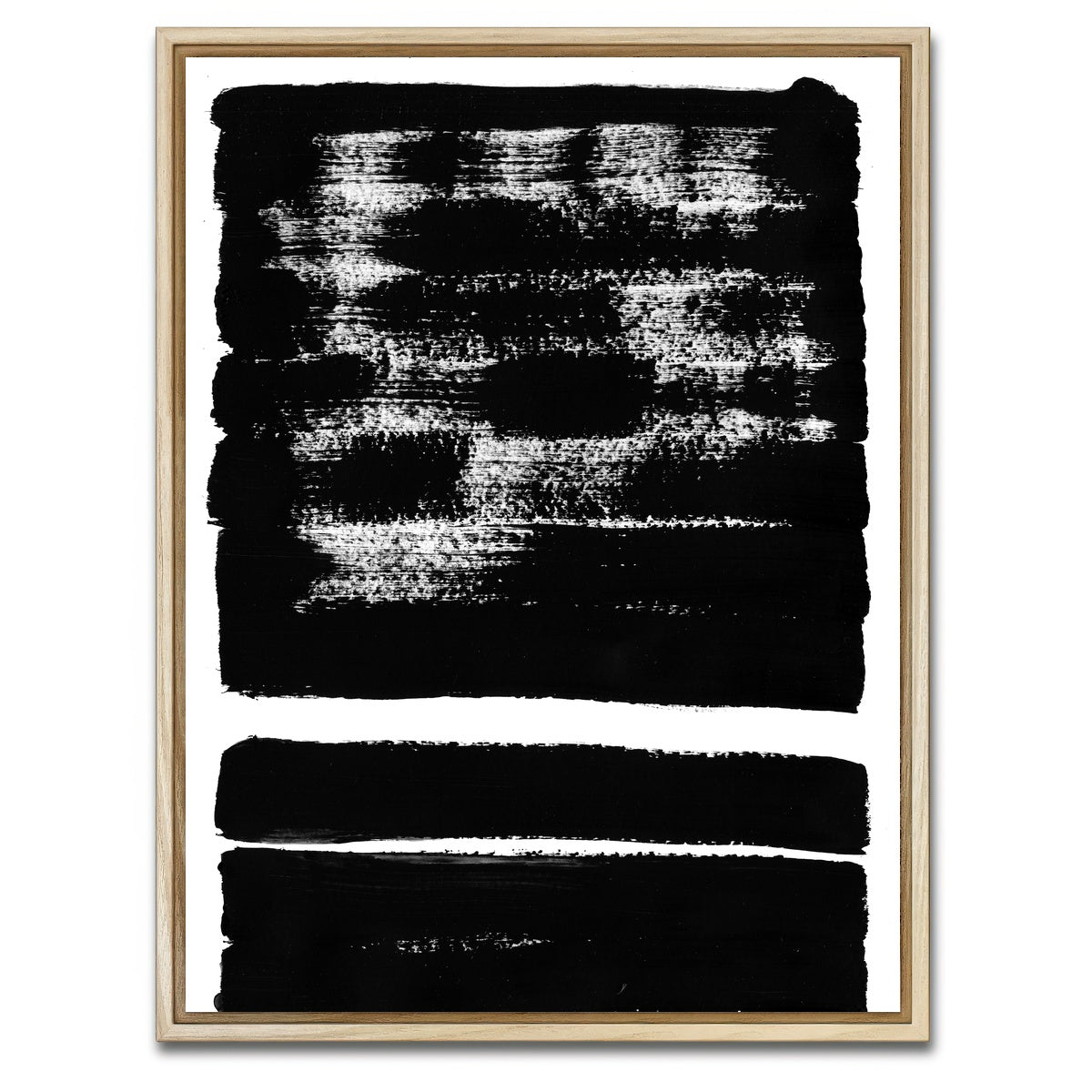 AUTO-MOCKUP WHITE | Horizontal Black | 1 Piece | Natural Framed Canvas | group=3x4