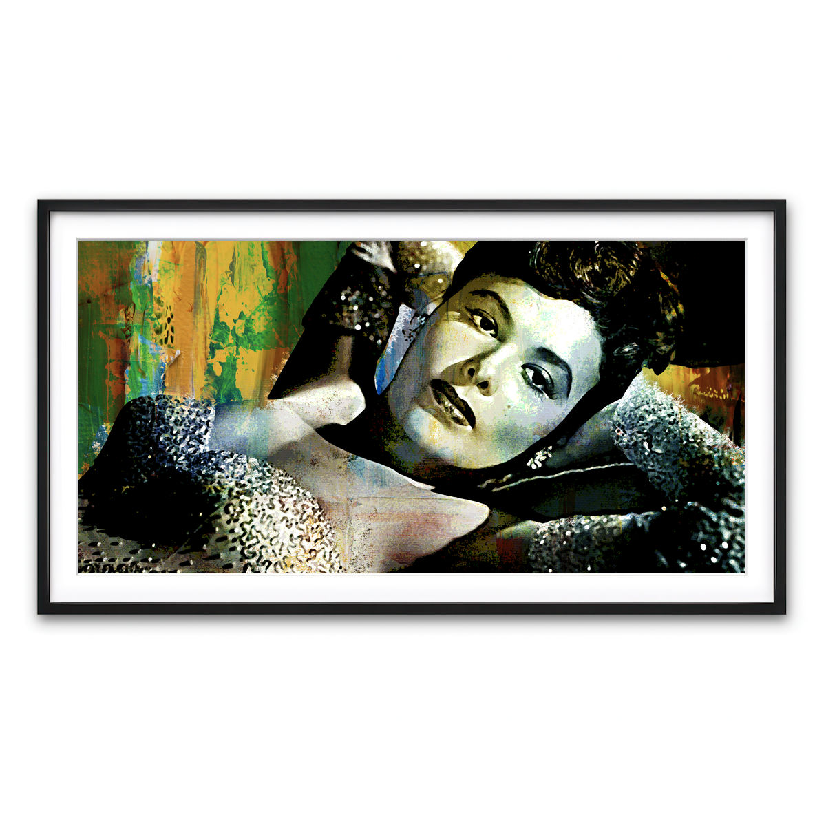 Framed Print 2x1 Black