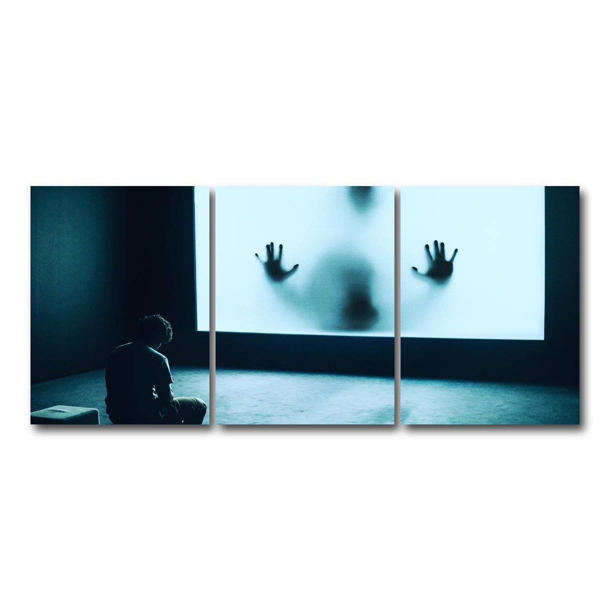 AUTO-MOCKUP WHITE | Horror | 3 Piece | Gallery Wrap Canvas | group=18x24